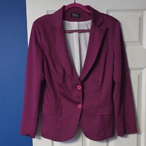 Women's Fuchsia Blazer